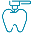 Exposure bonding tooth icon